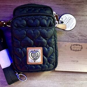 Brighton Black Quilted Crossbody – New / Unused